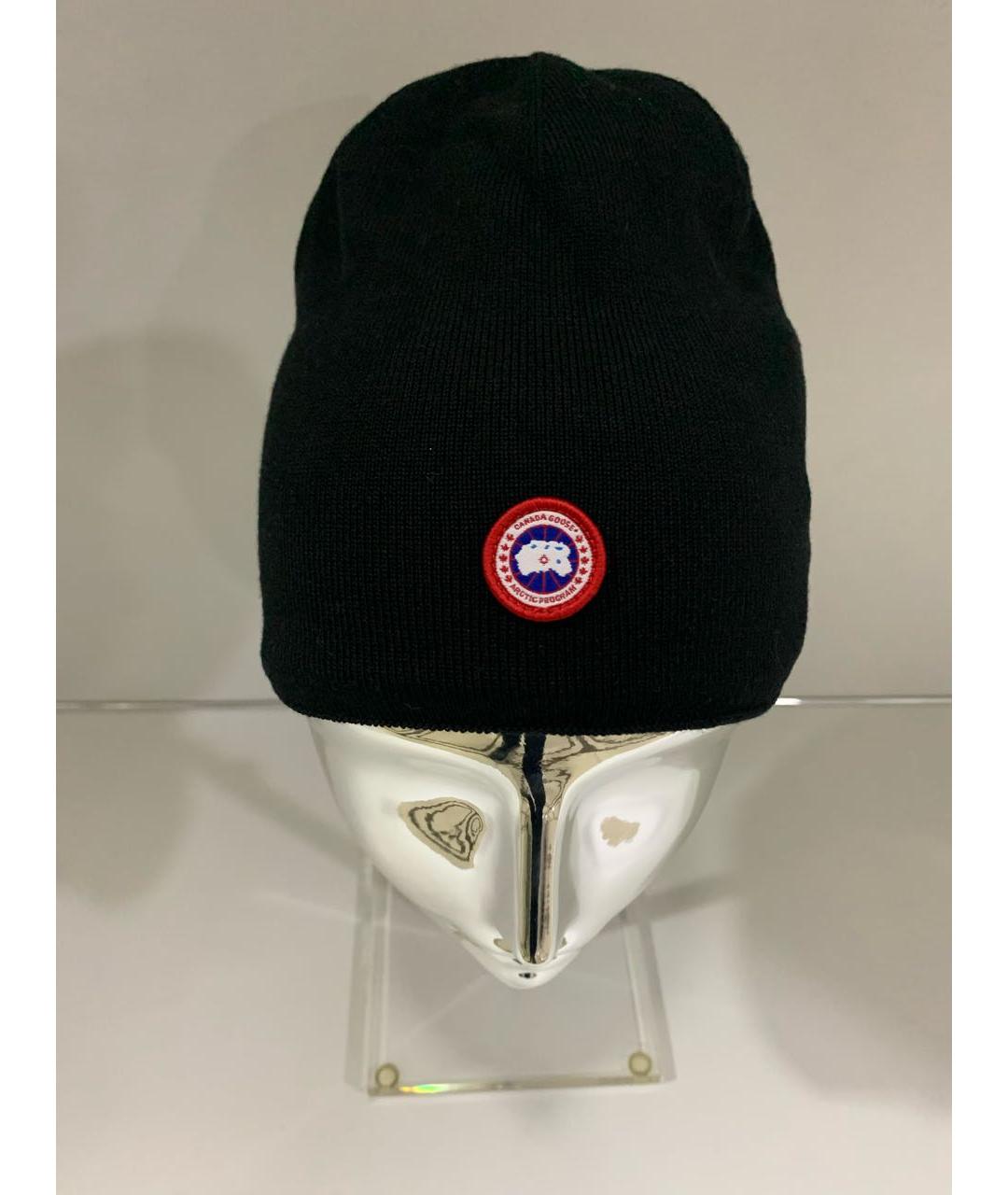 CANADA GOOSE Черная шапка, фото 6