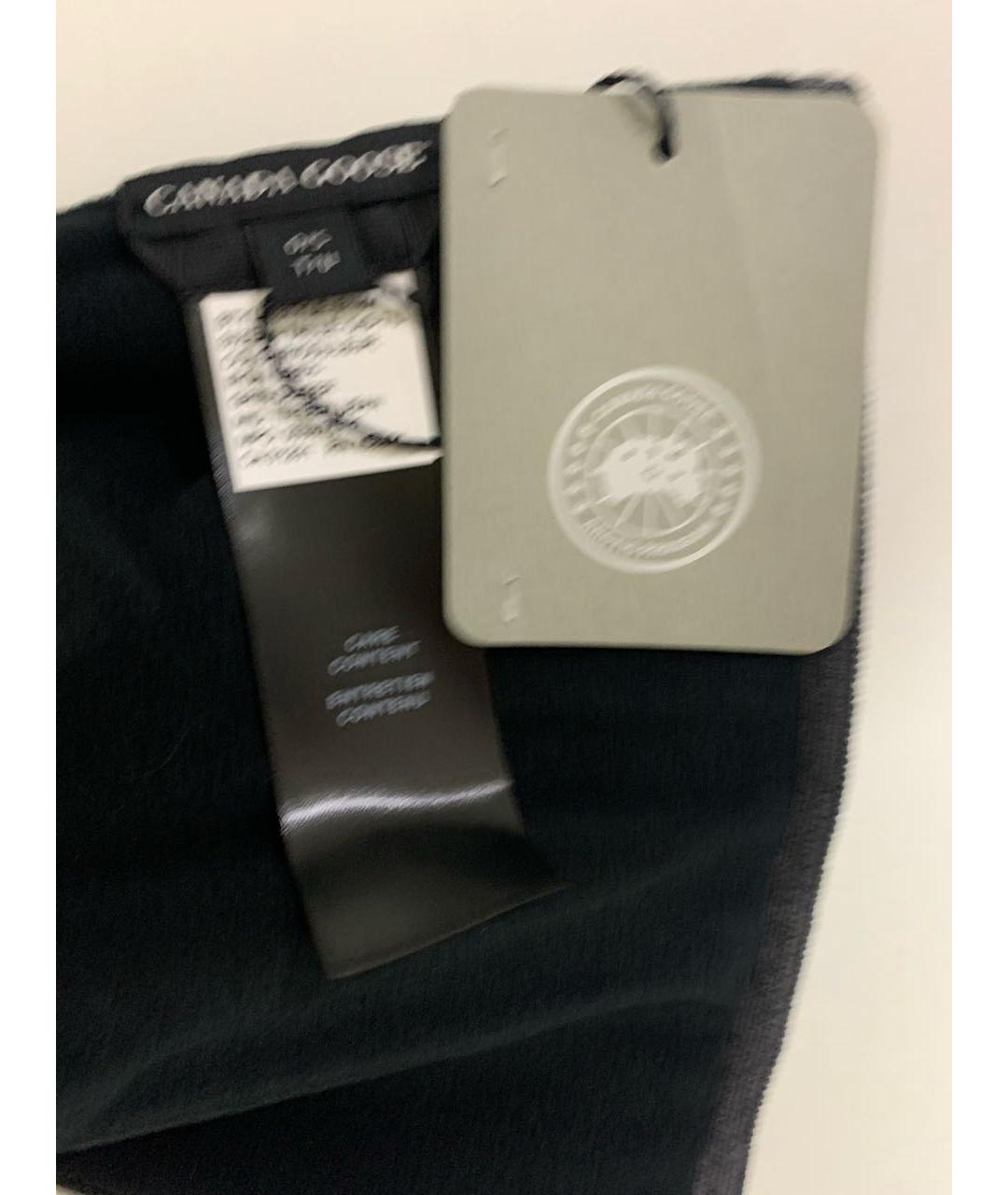 CANADA GOOSE Черная шапка, фото 3