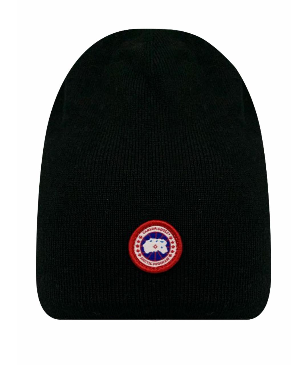 CANADA GOOSE Черная шапка, фото 1