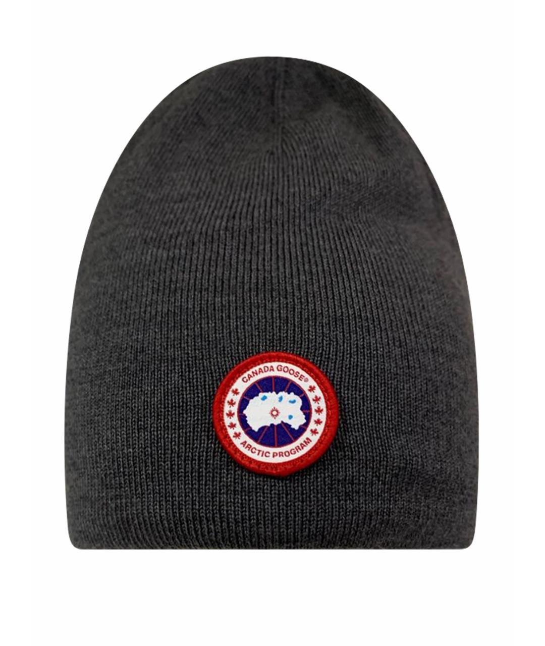 CANADA GOOSE Серая шапка, фото 1
