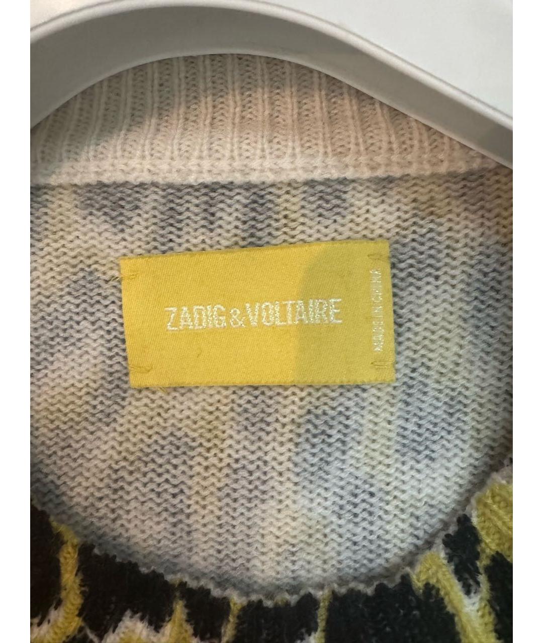ZADIG & VOLTAIRE Черный кашемировый джемпер / свитер, фото 3