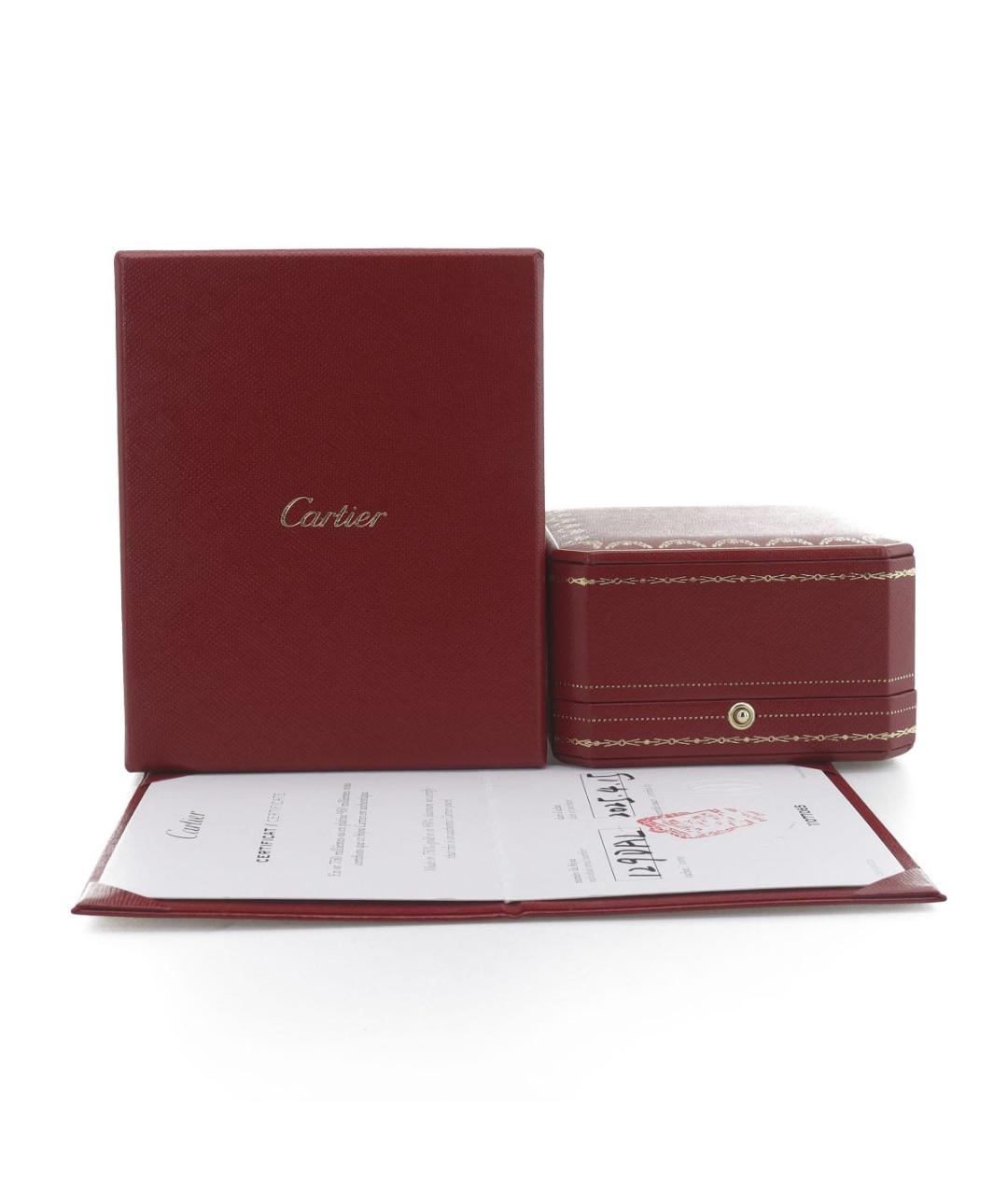 CARTIER Золотые серьги из желтого золота, фото 4
