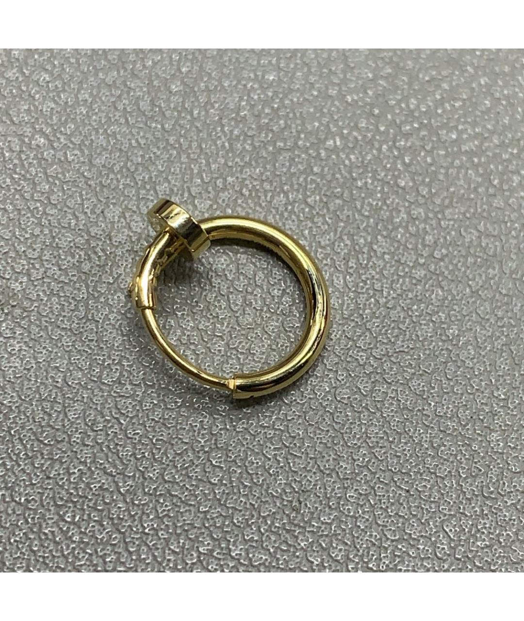 CARTIER Золотые серьги из желтого золота, фото 2