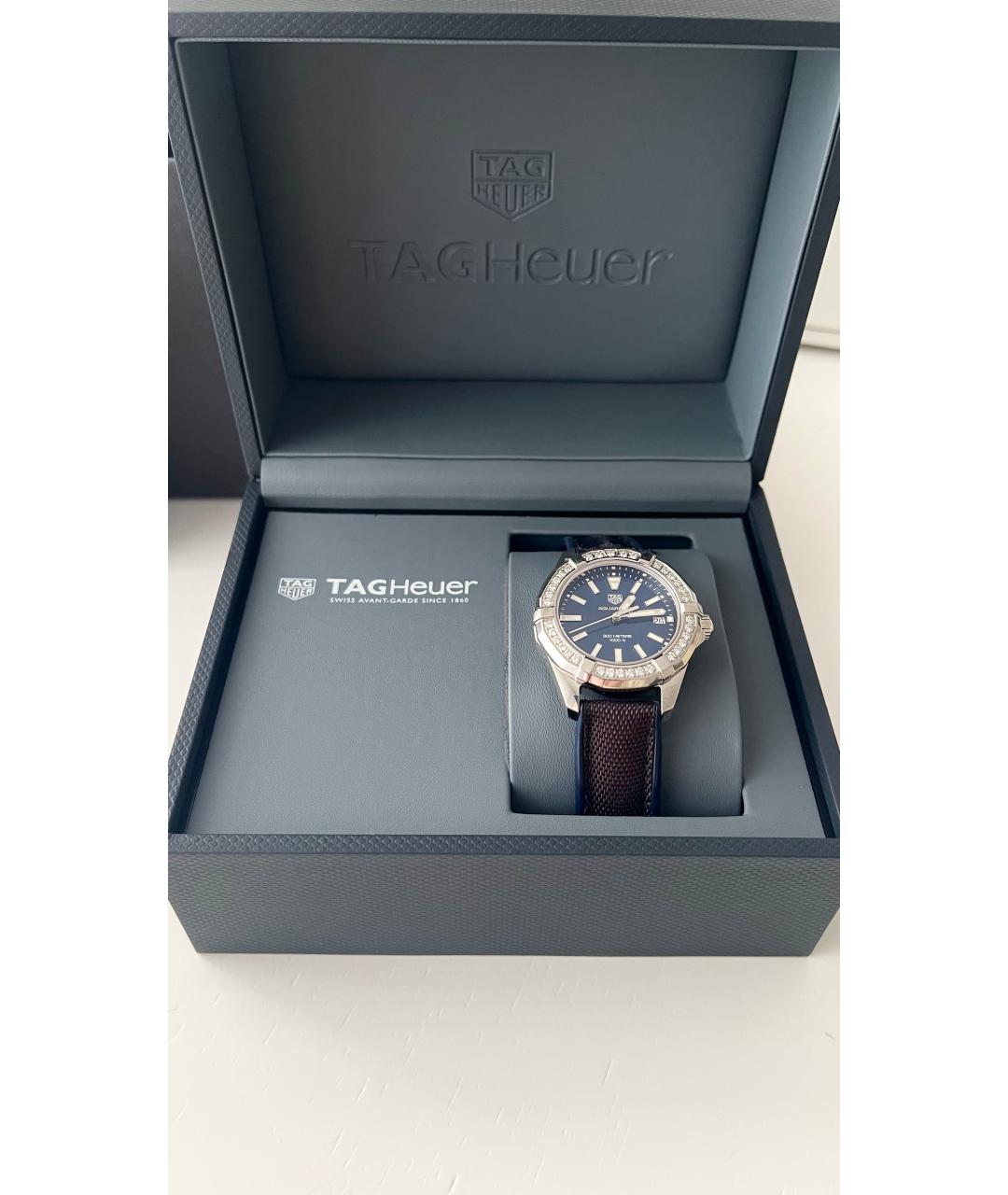TAG HEUER Темно-синие часы, фото 5
