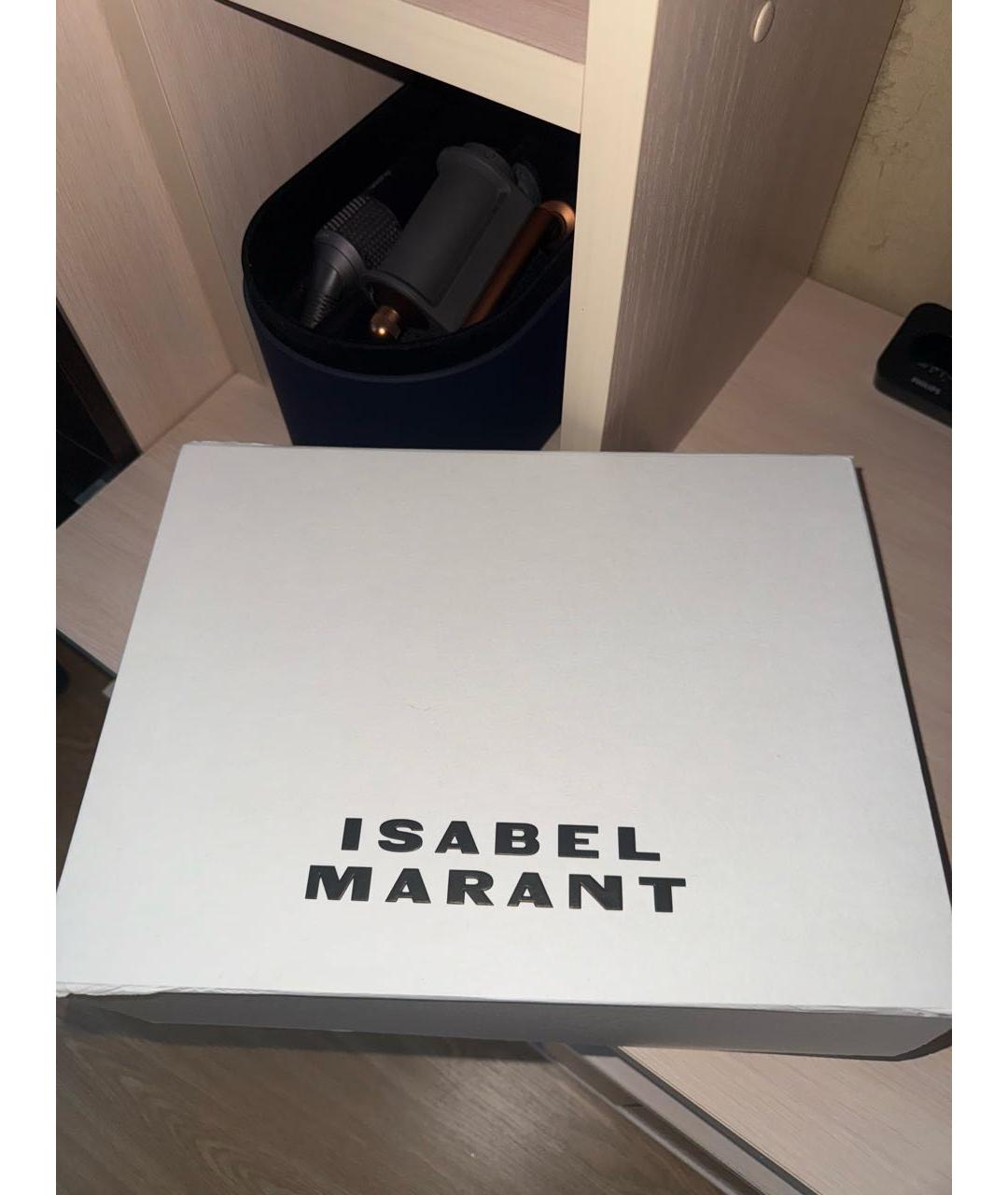 ISABEL MARANT Бежевые замшевые ботильоны, фото 3