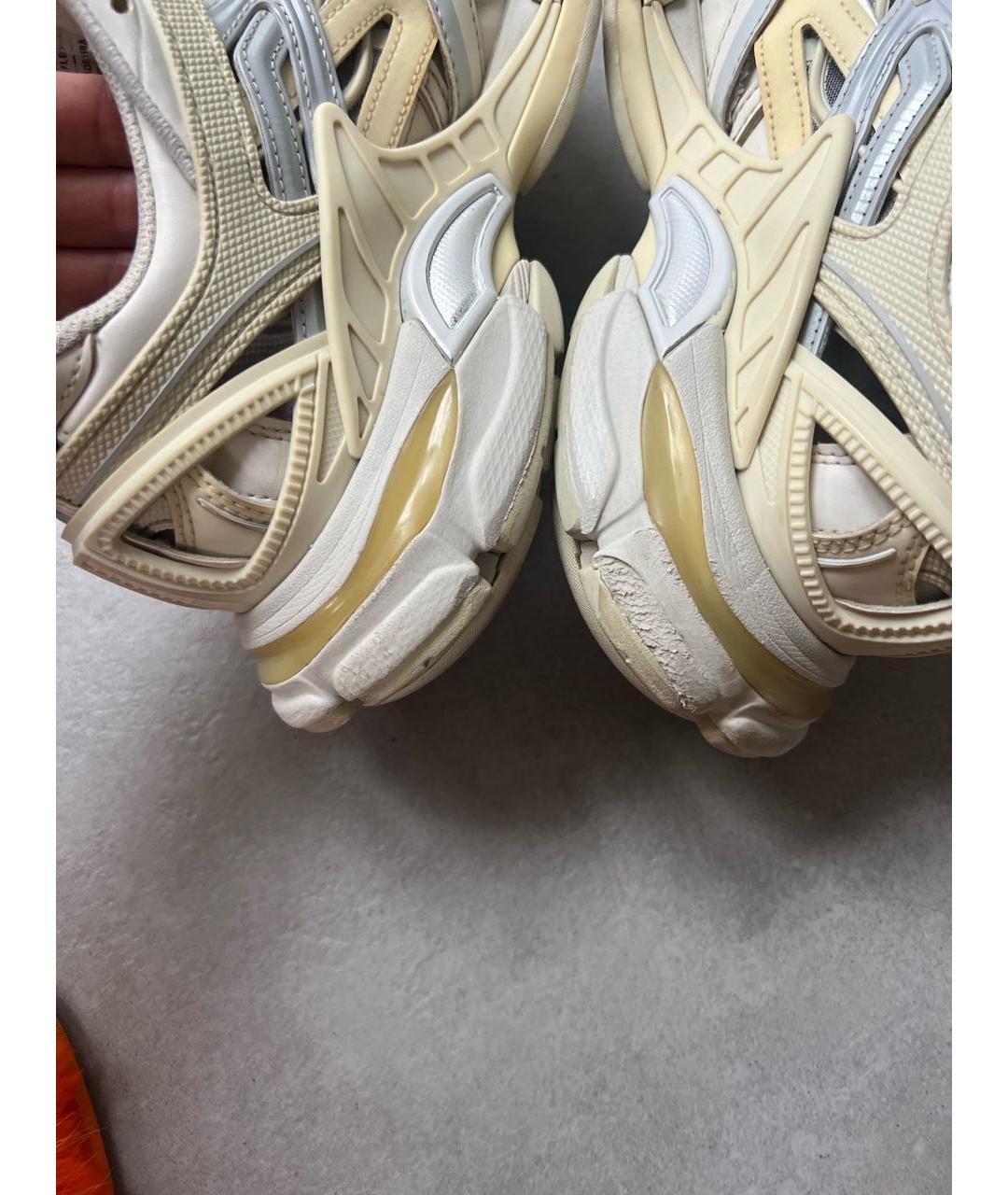 BALENCIAGA Белые кроссовки, фото 4