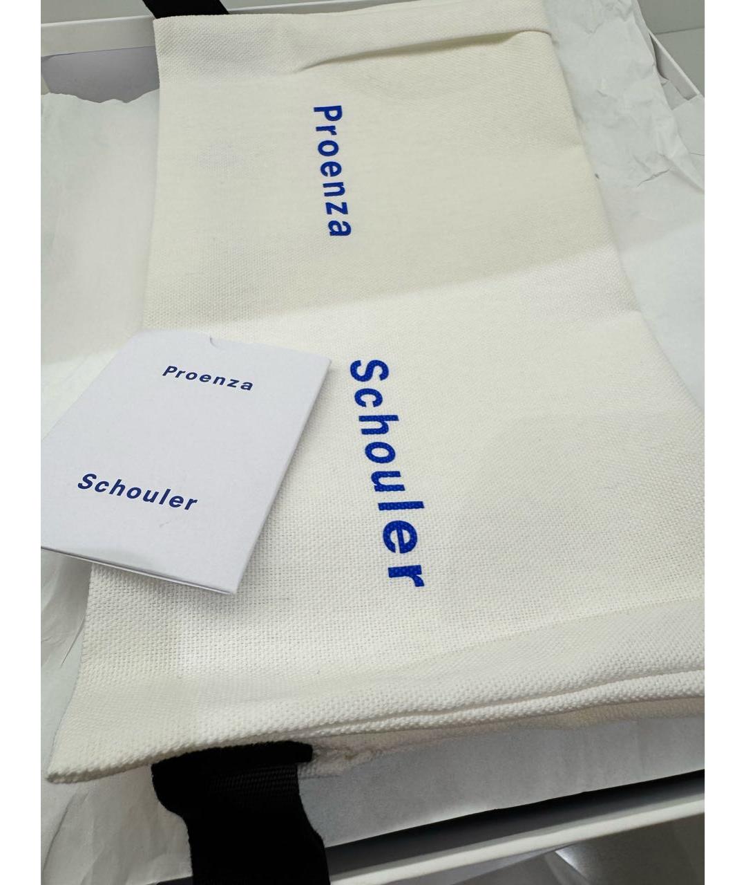 PROENZA SCHOULER Коричневые кожаные ботильоны, фото 6