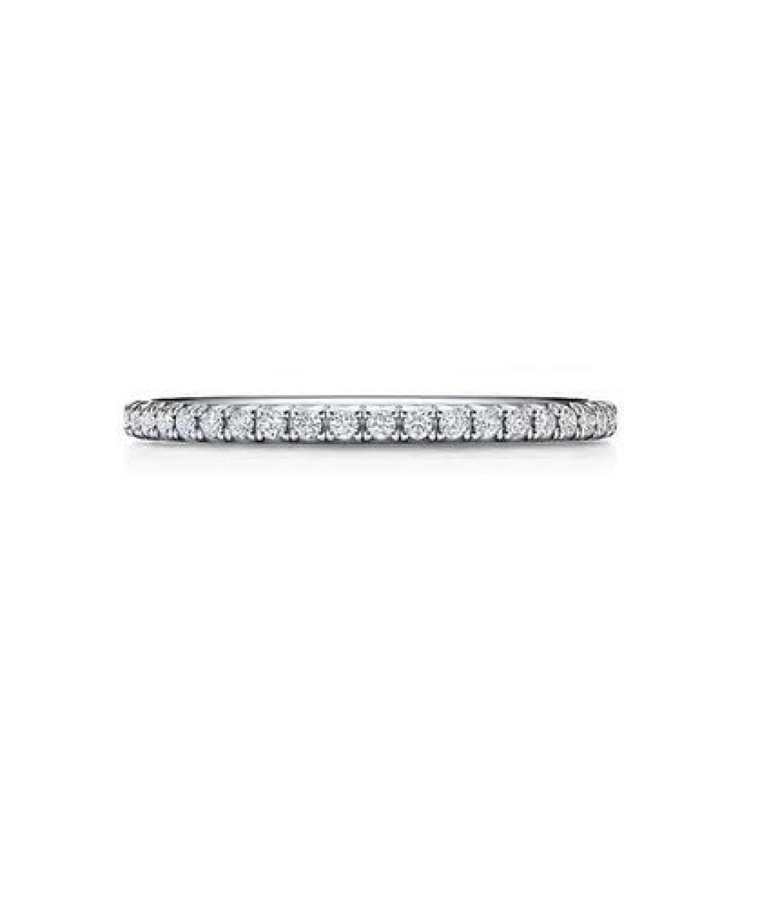 TIFFANY&CO Белое платиновое кольцо, фото 1