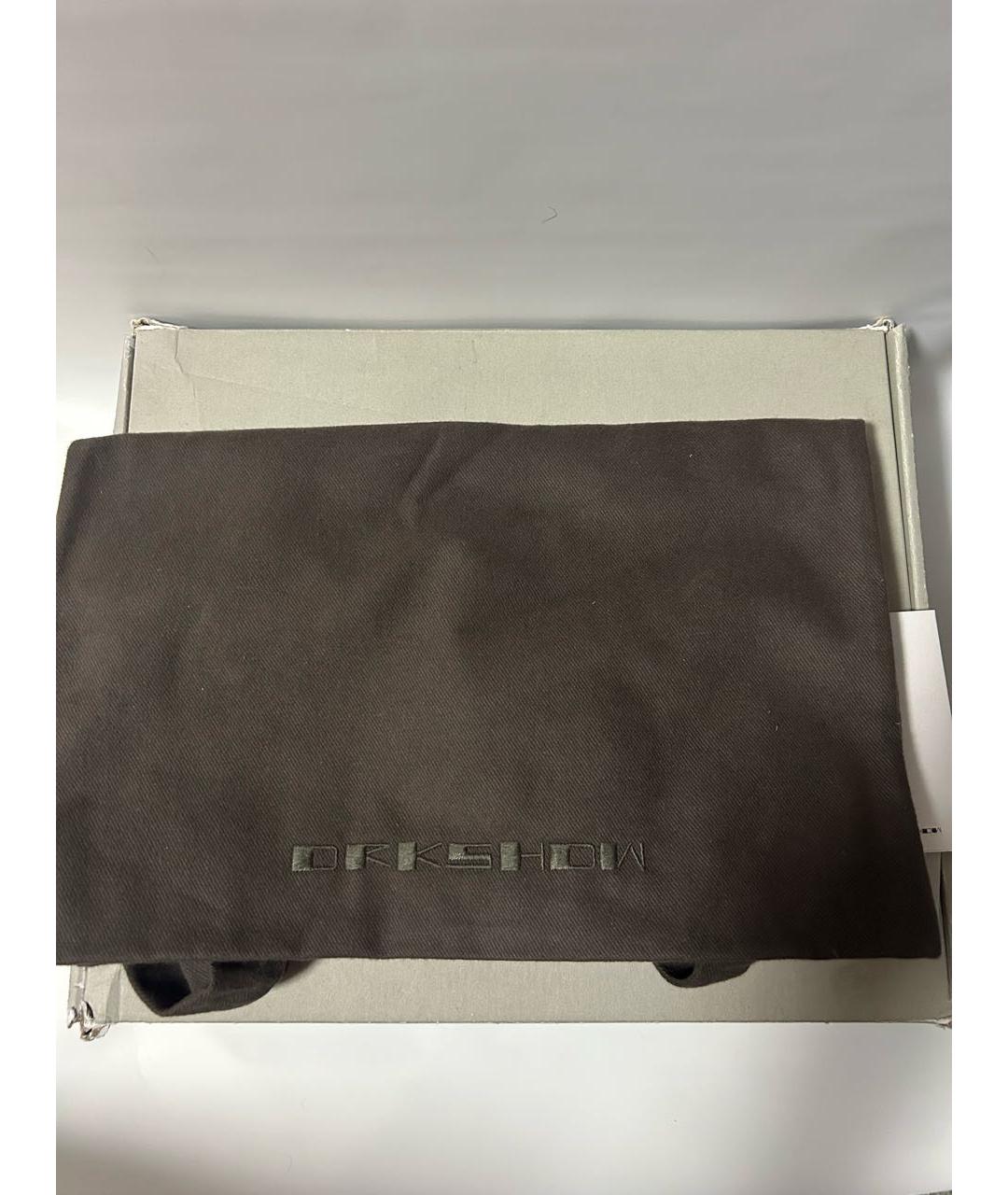 RICK OWENS DRKSHDW Бежевые низкие кроссовки / кеды, фото 6