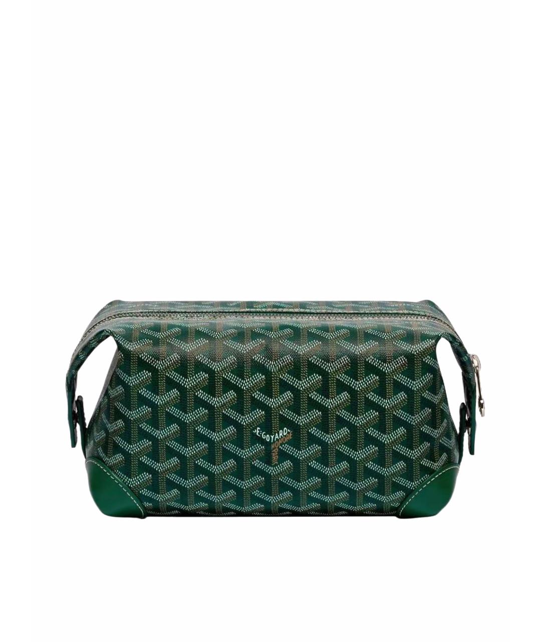 GOYARD Зеленая кожаная сумка через плечо, фото 1