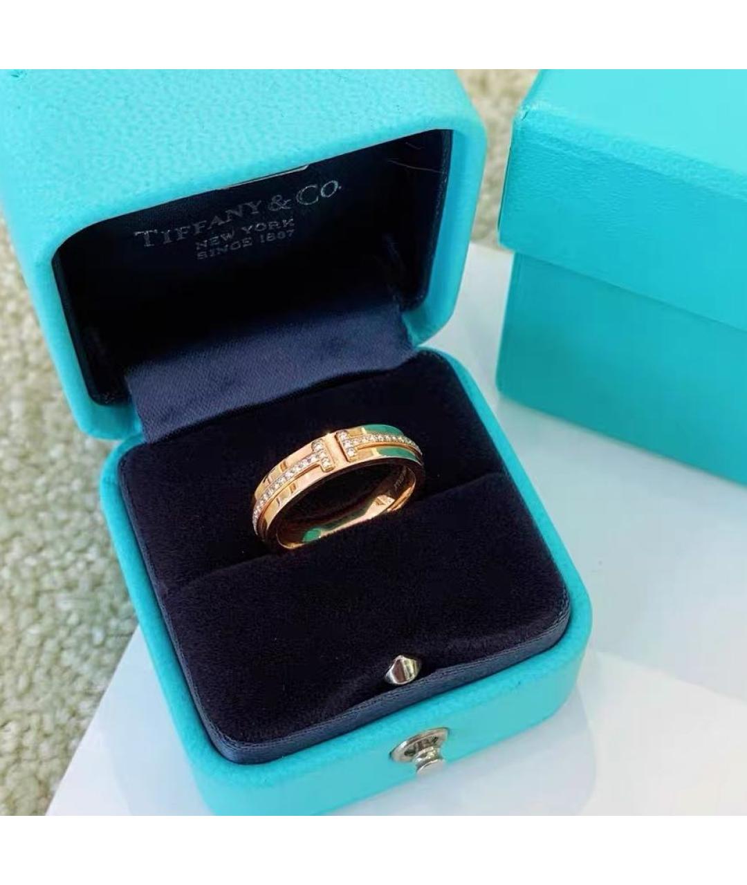 TIFFANY&CO Розовое кольцо из розового золота, фото 2