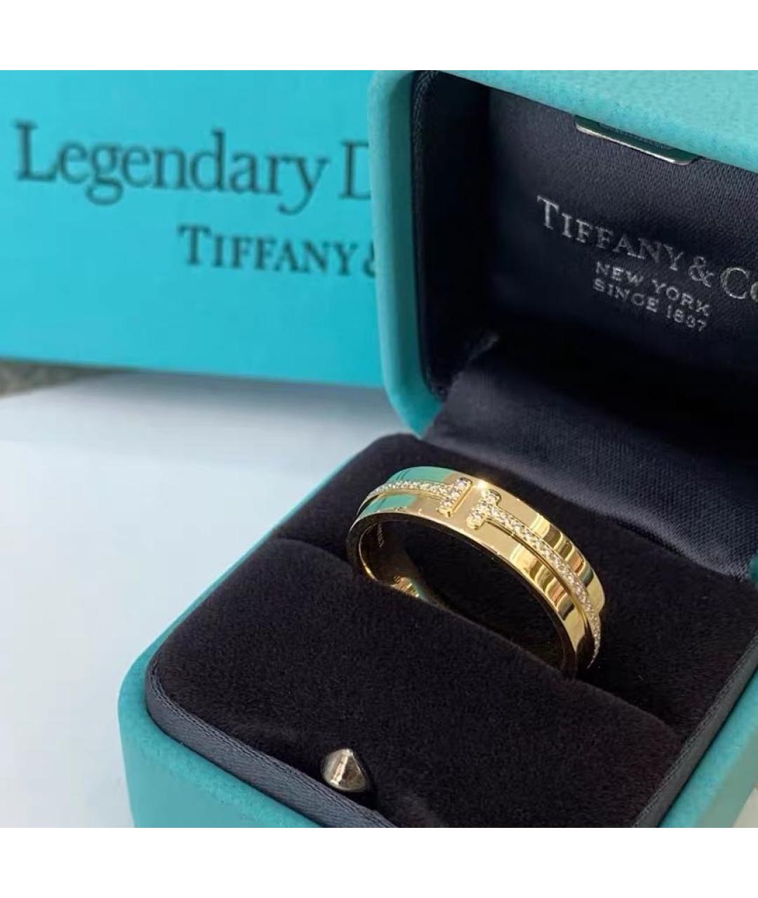 TIFFANY&CO Желтое кольцо из желтого золота, фото 2