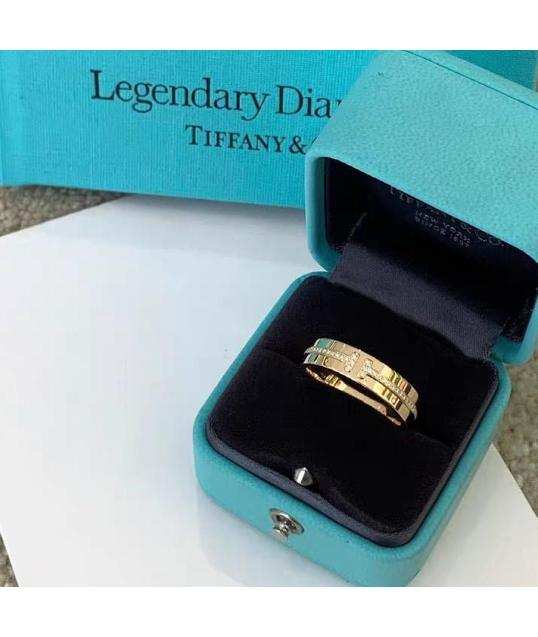 TIFFANY&CO Желтое кольцо из желтого золота, фото 3