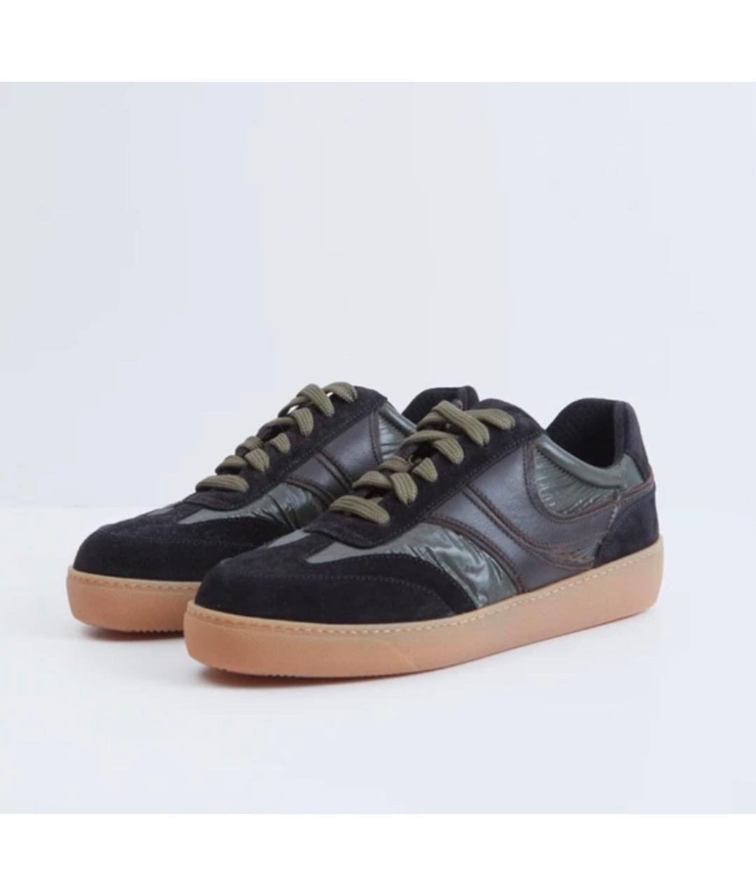 DRIES VAN NOTEN Мульти кожаные кроссовки, фото 2