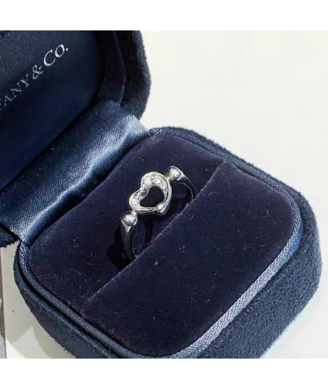 TIFFANY&CO Белое платиновое кольцо, фото 2