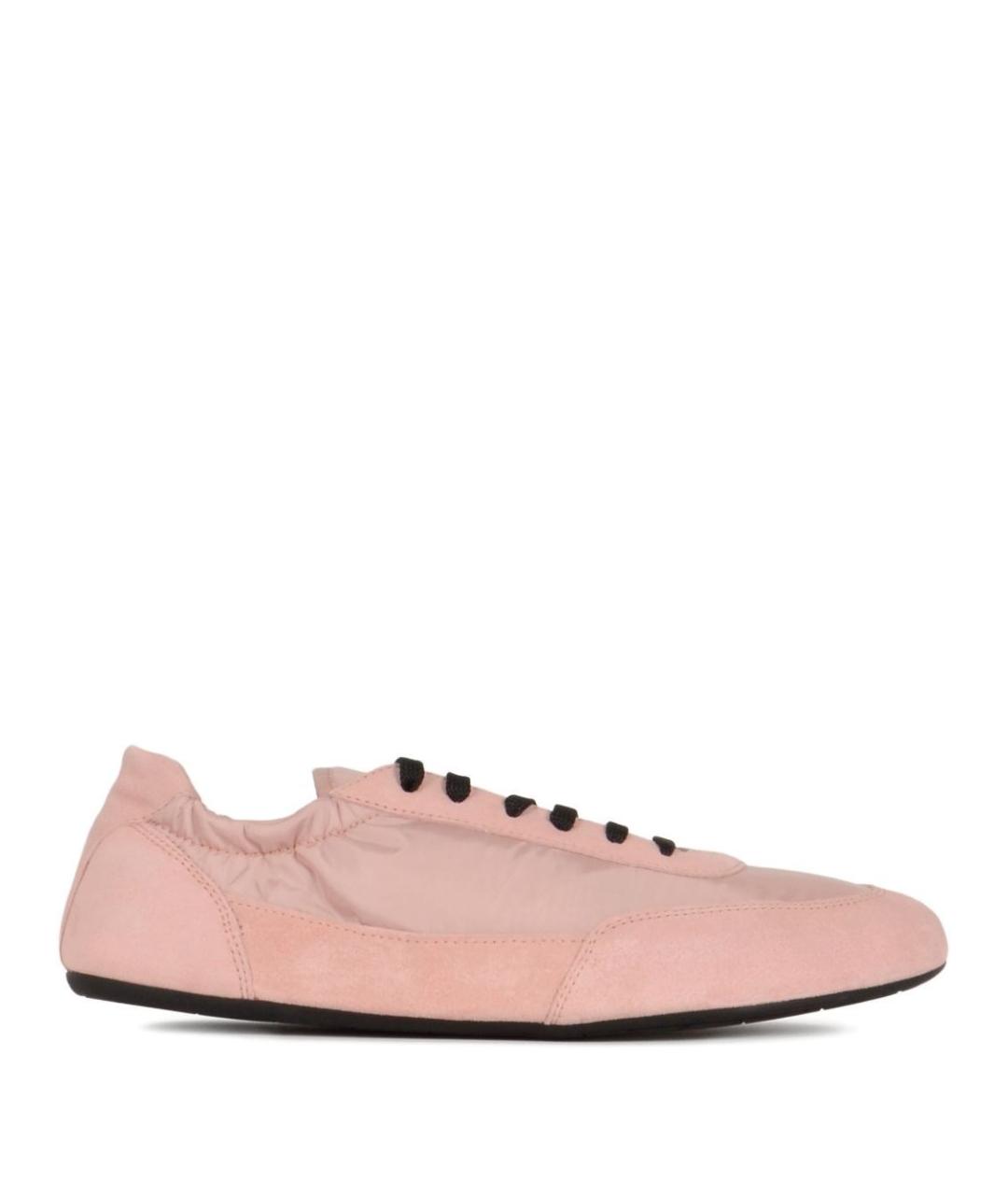 PRADA Розовые кроссовки, фото 4