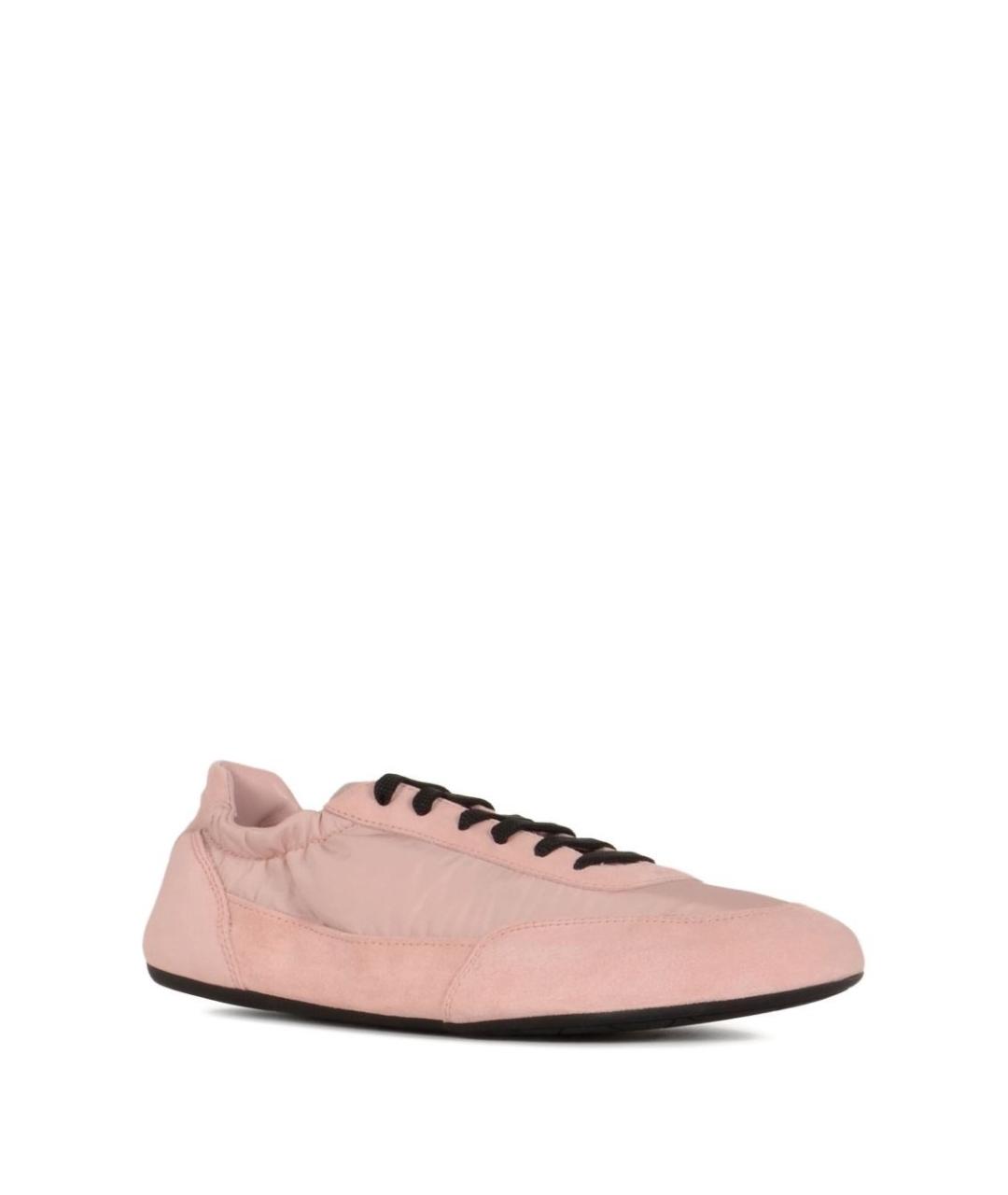 PRADA Розовые кроссовки, фото 2