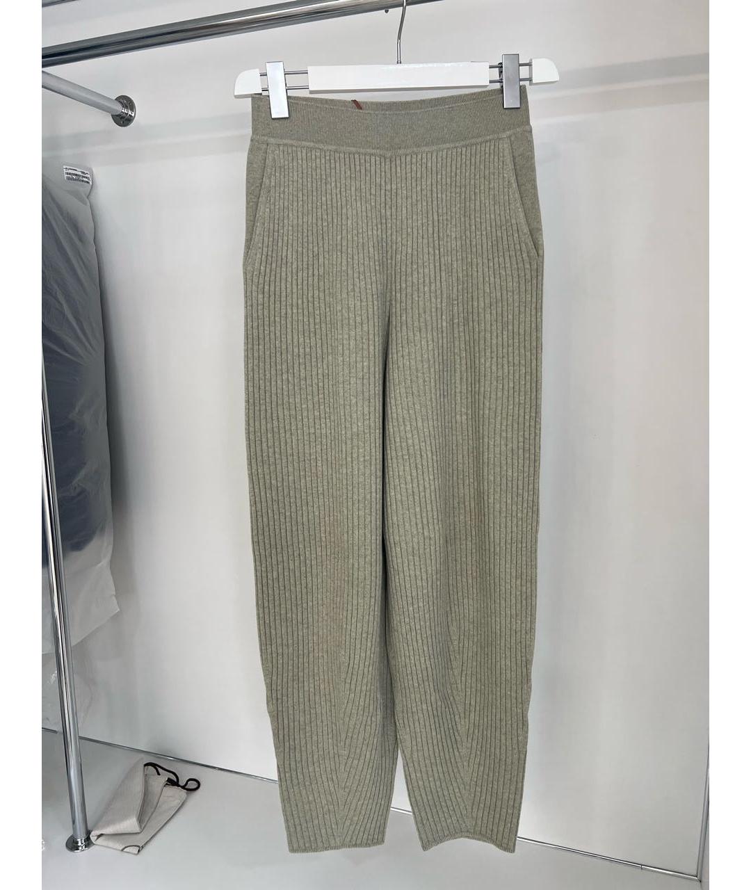 LORO PIANA Хаки кашемировый спортивные костюмы, фото 5