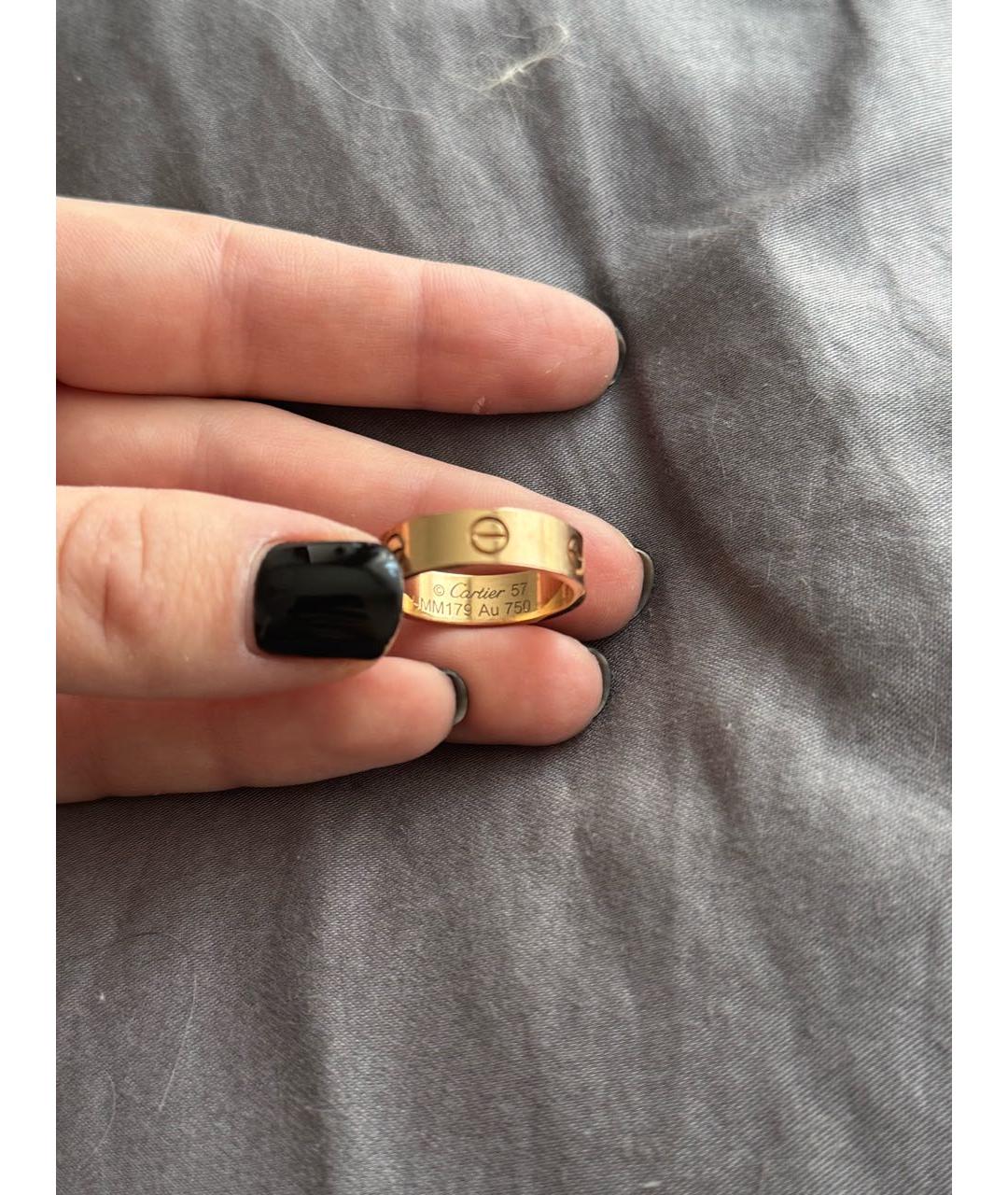CARTIER Розовое кольцо из розового золота, фото 4