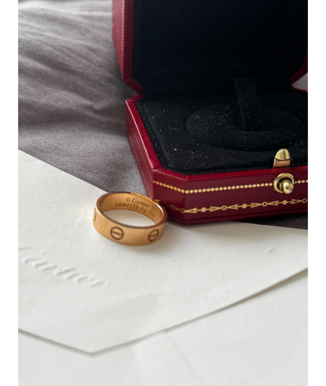 CARTIER Розовое кольцо из розового золота, фото 3