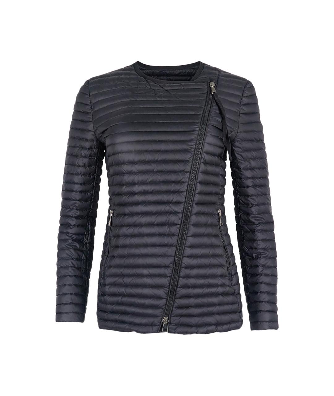 MONCLER Черная полиамидовая куртка, фото 1