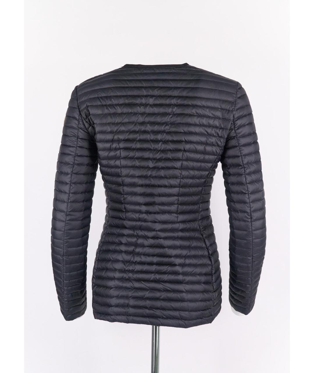 MONCLER Черная полиамидовая куртка, фото 2
