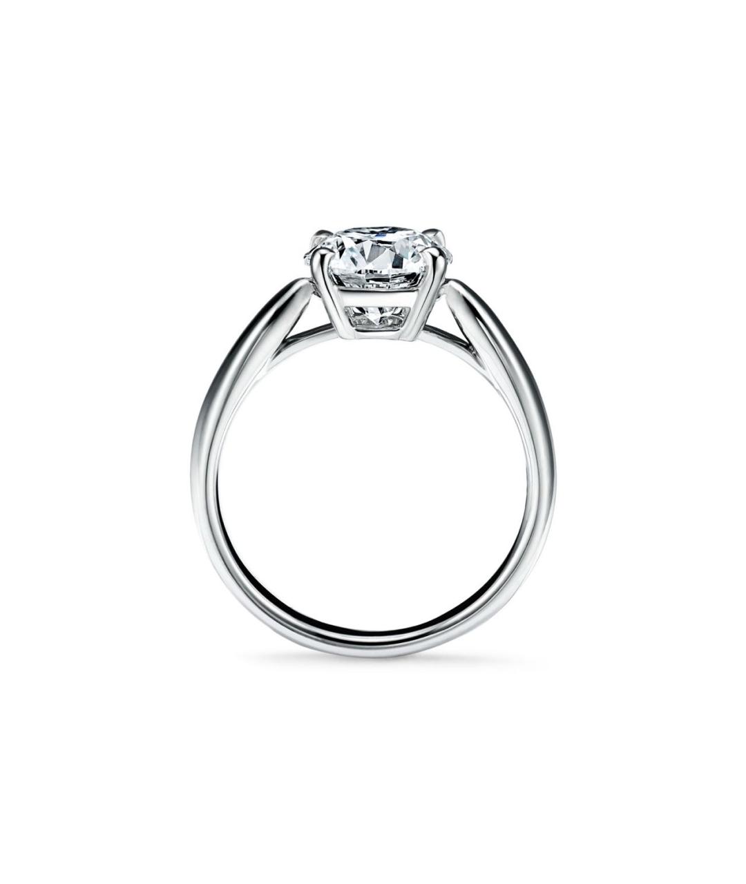 TIFFANY&CO Белое платиновое кольцо, фото 2