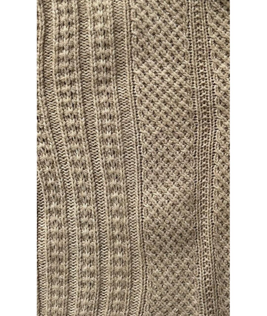 MAX MARA Бежевый кашемировый джемпер / свитер, фото 4