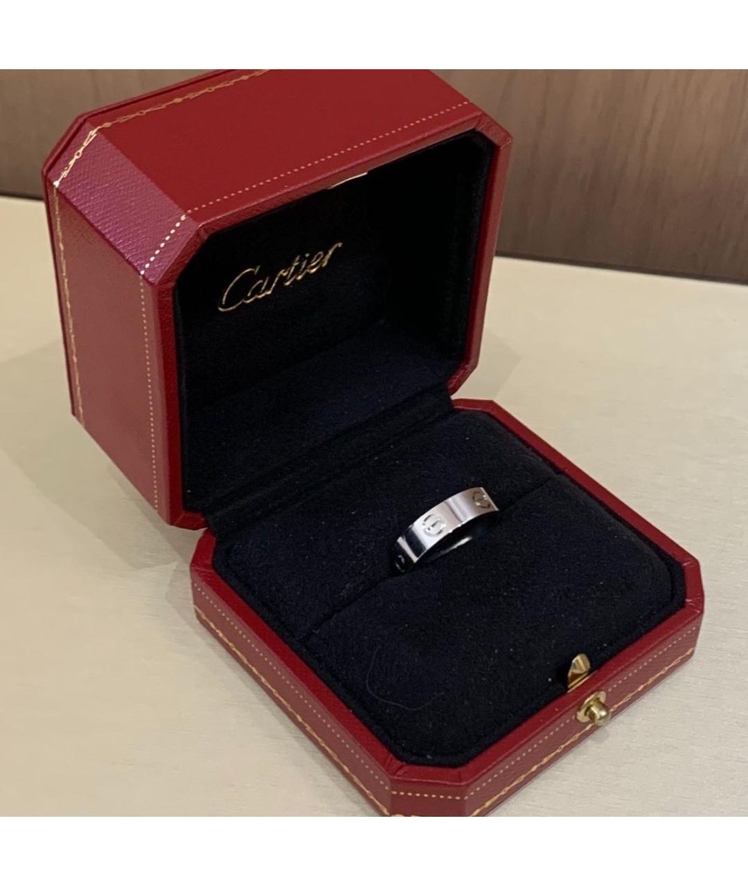 CARTIER Белое кольцо из белого золота, фото 3