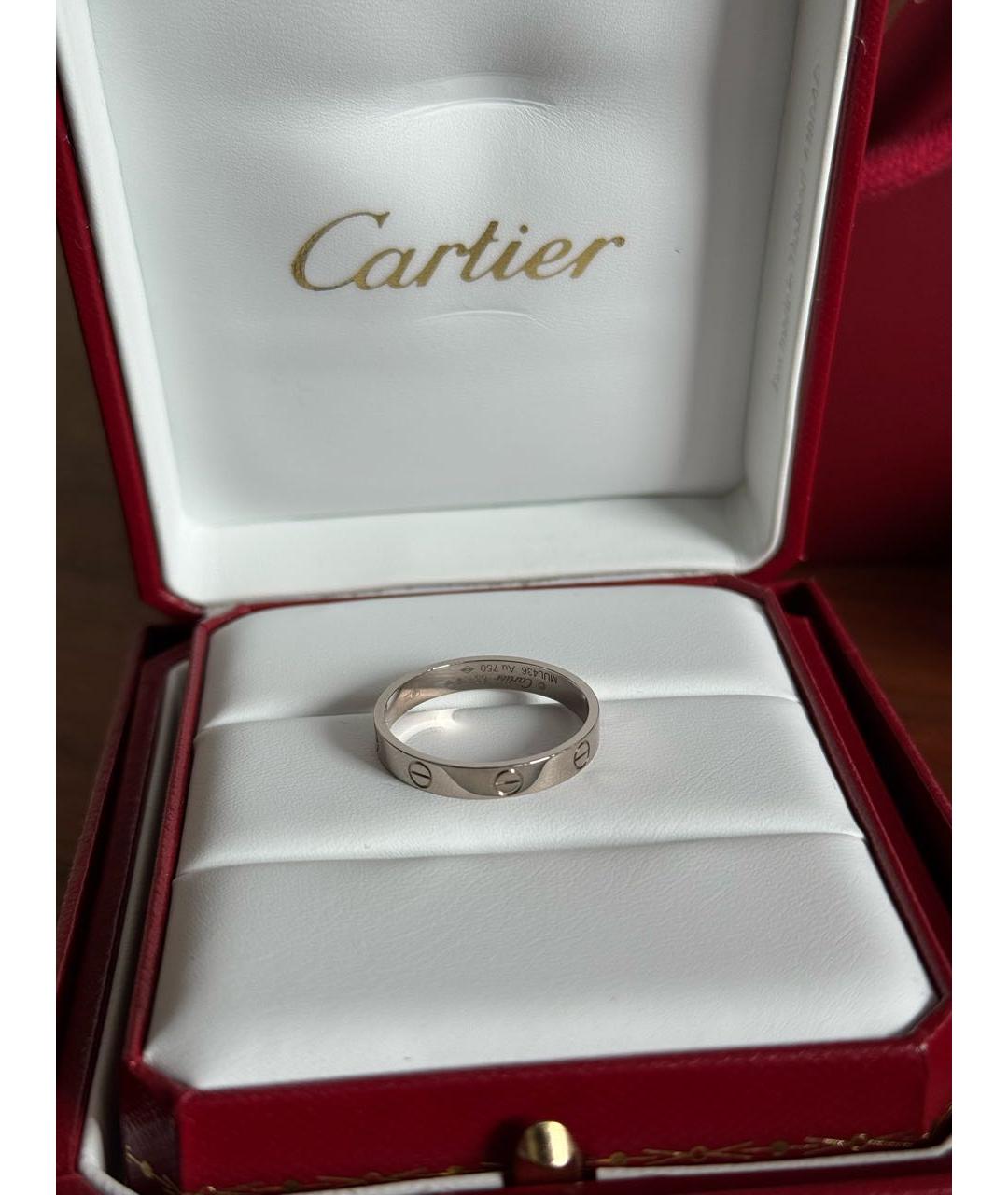 CARTIER Серебряное кольцо из белого золота, фото 5