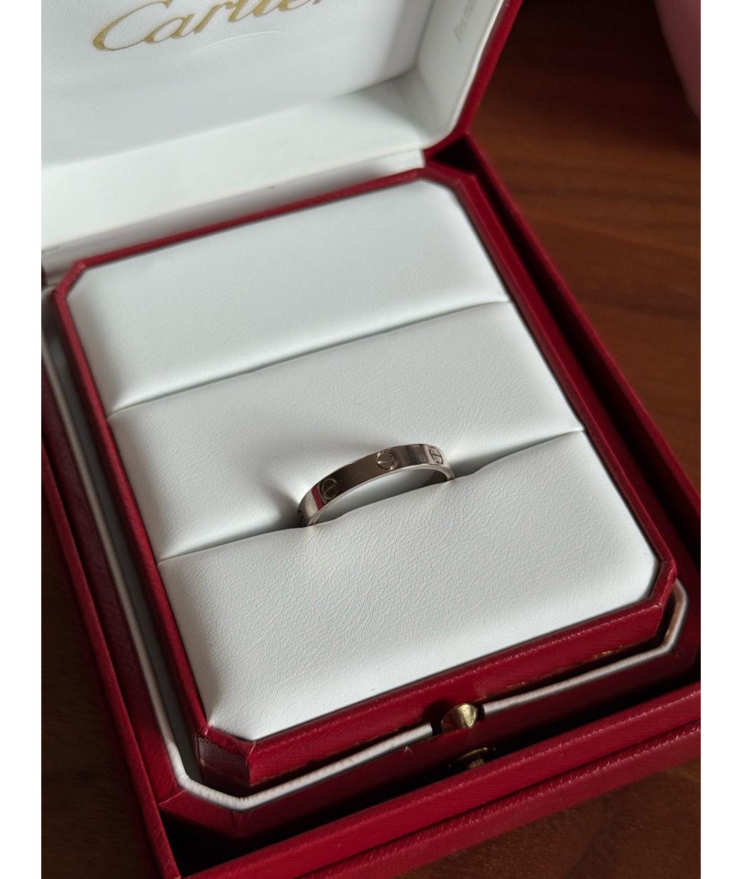 CARTIER Серебряное кольцо из белого золота, фото 3