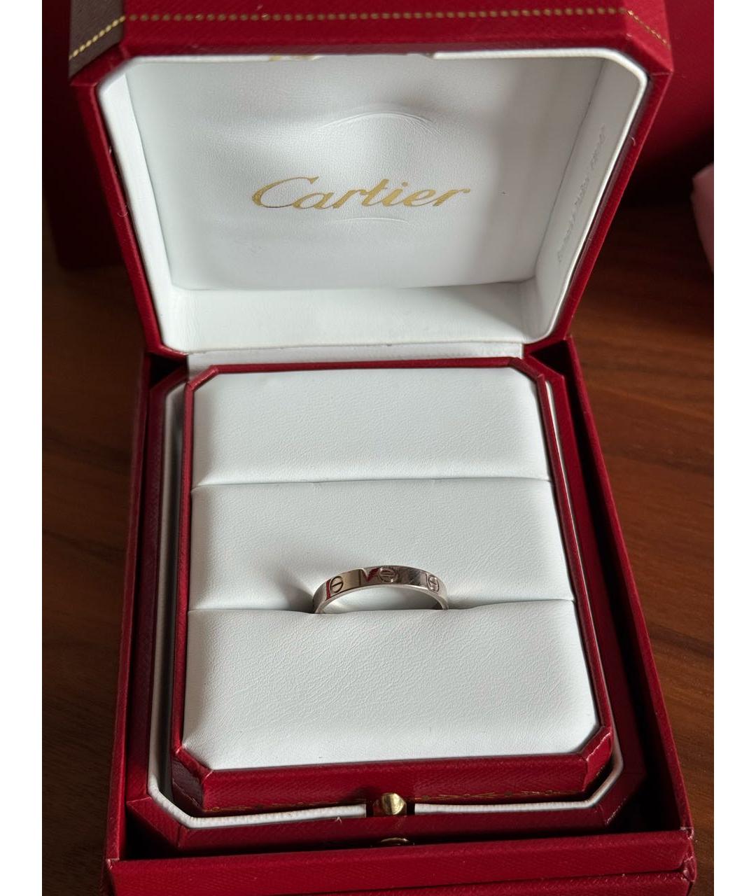 CARTIER Серебряное кольцо из белого золота, фото 4