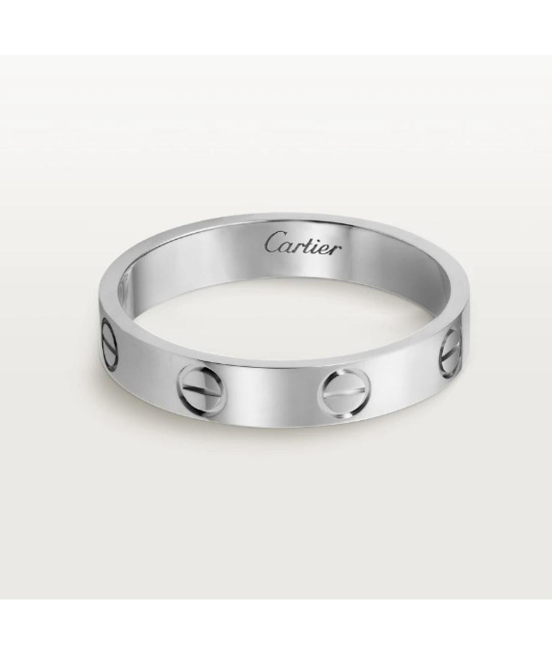 CARTIER Серебряное кольцо из белого золота, фото 8