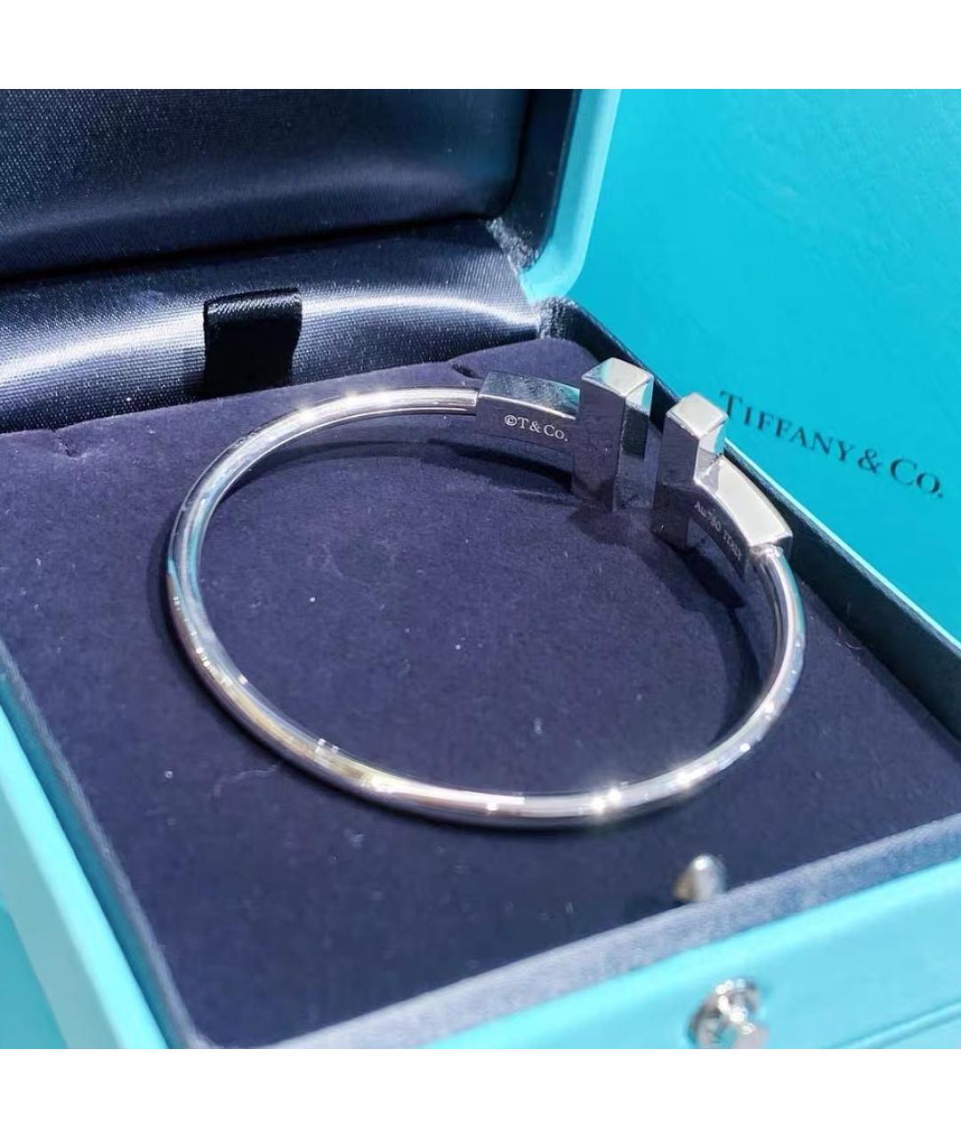 TIFFANY&CO Белый браслет из белого золота, фото 6