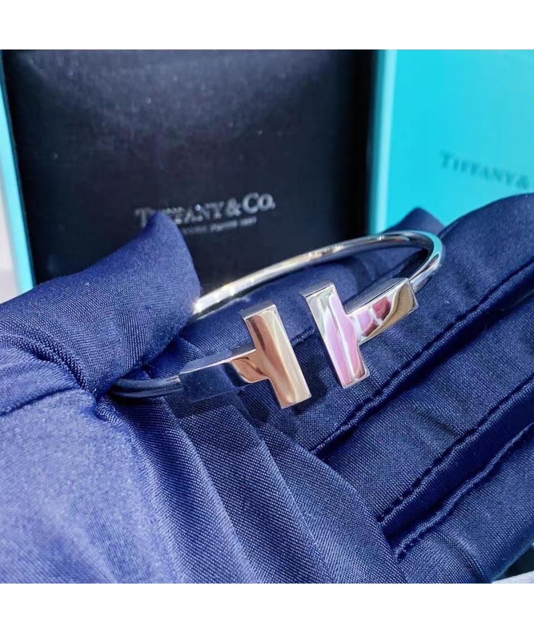 TIFFANY&CO Белый браслет из белого золота, фото 4