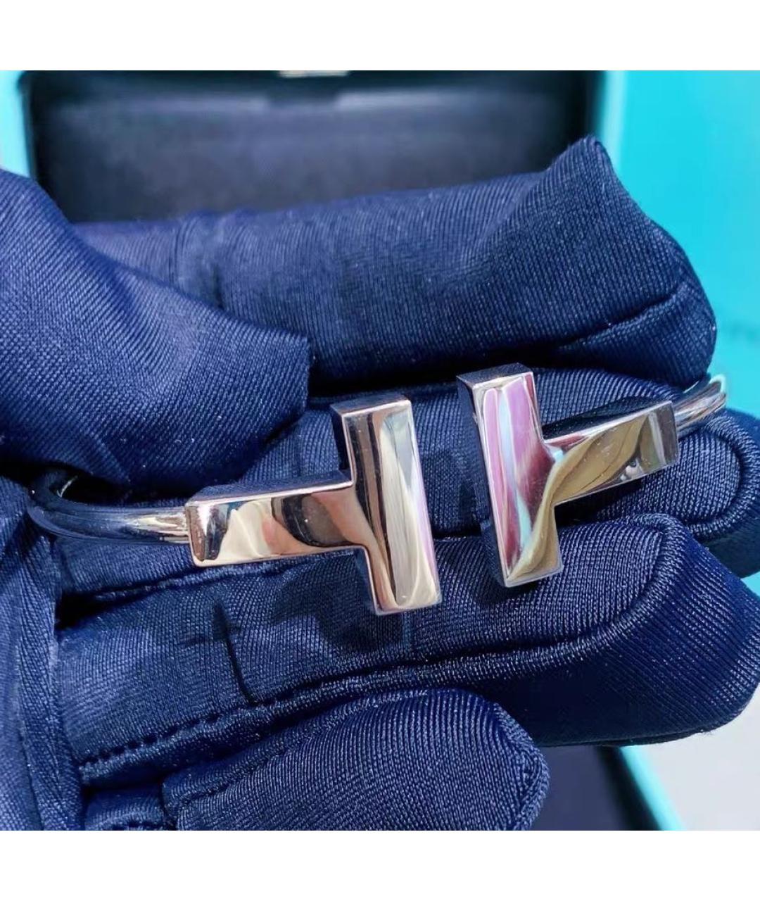 TIFFANY&CO Белый браслет из белого золота, фото 5