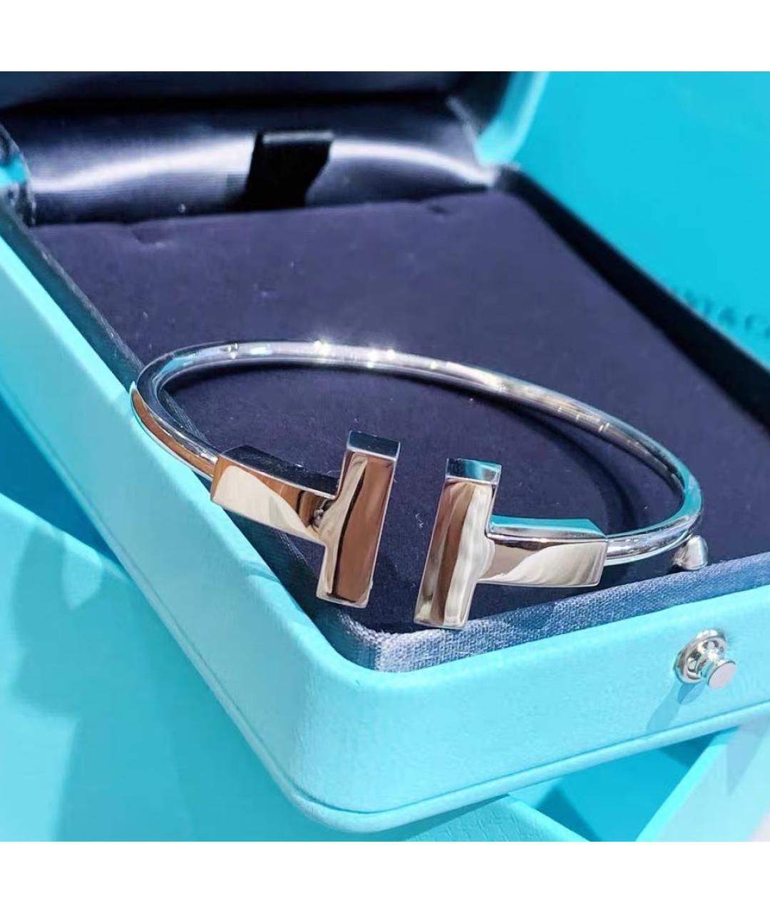 TIFFANY&CO Белый браслет из белого золота, фото 2