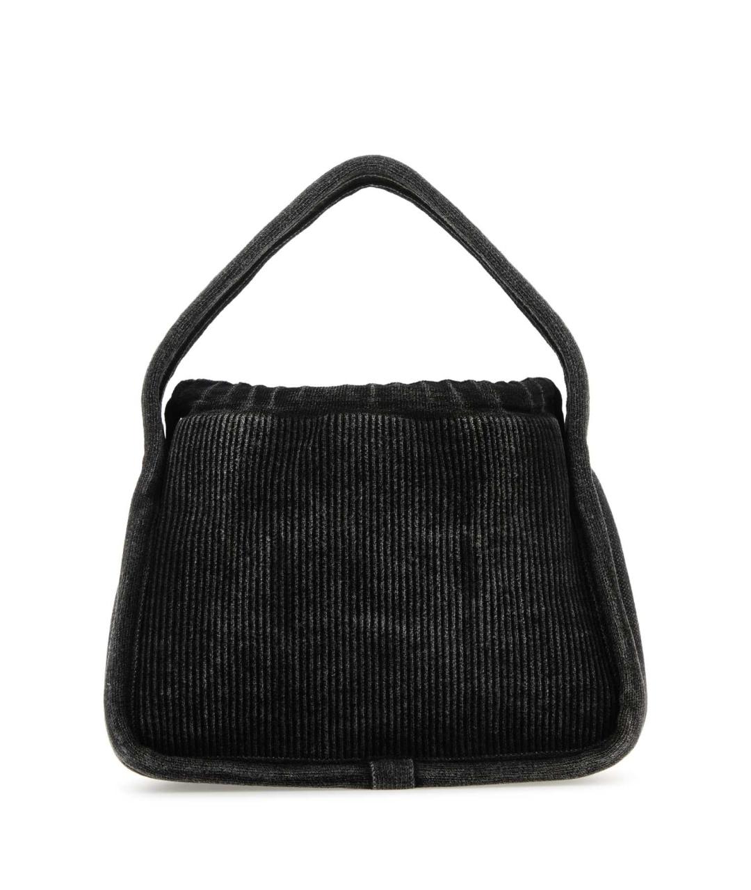 ALEXANDER WANG Серая синтетическая сумка с короткими ручками, фото 3