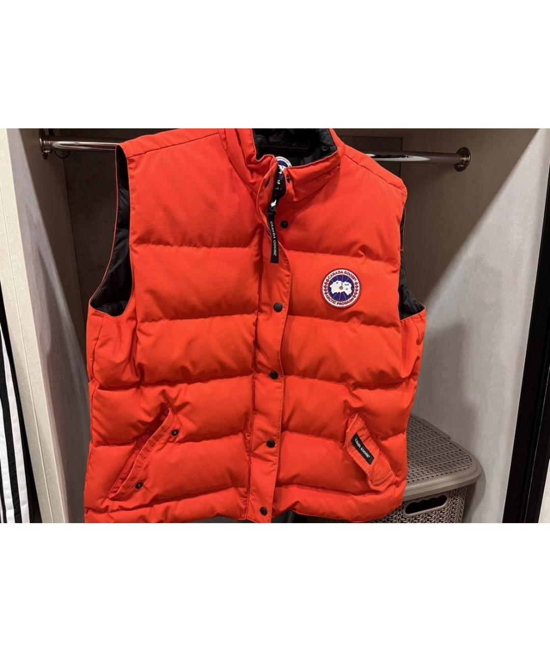 CANADA GOOSE Оранжевый жилет, фото 5