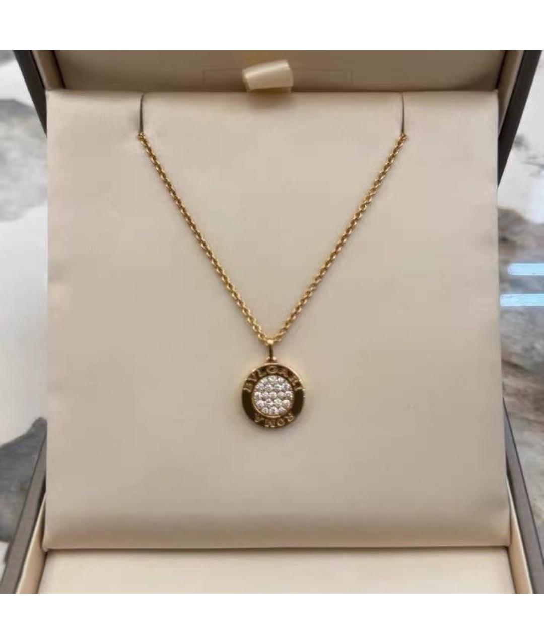 BVLGARI Розовое колье из розового золота, фото 2