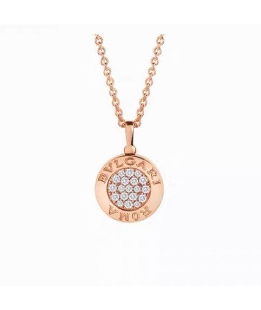 BVLGARI Розовое колье из розового золота, фото 1