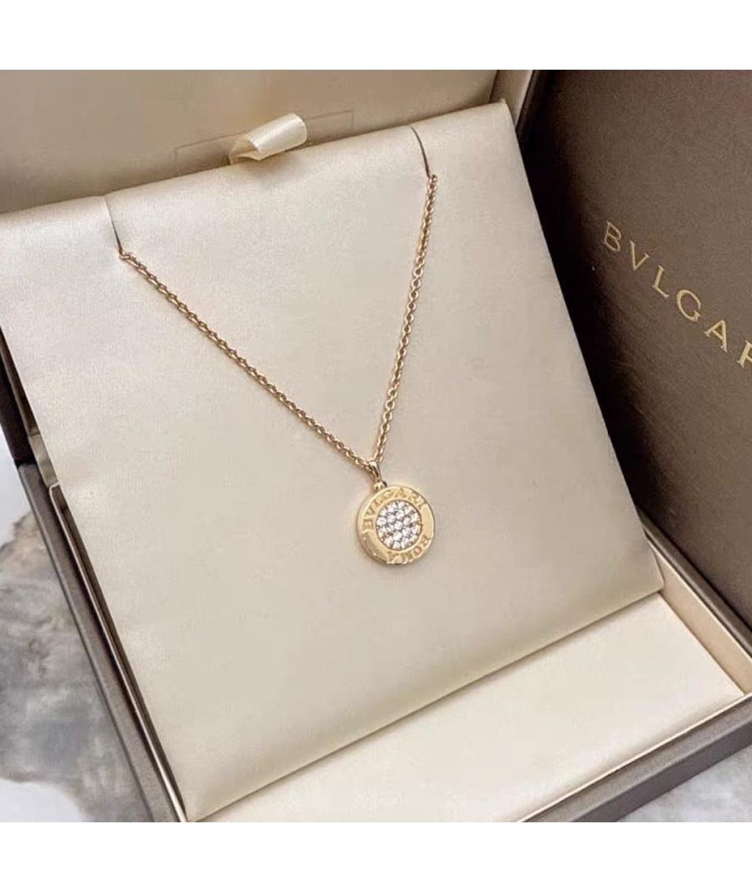 BVLGARI Розовое колье из розового золота, фото 3