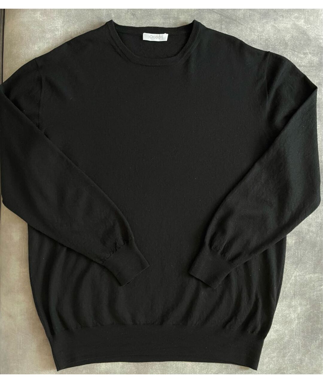 CRUCIANI Черный шерстяной джемпер / свитер, фото 5