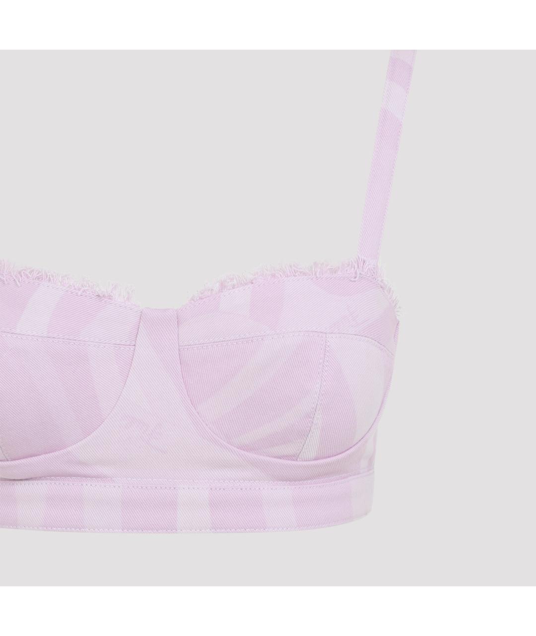 PUCCI Розовый хлопко-эластановый корсет, фото 4