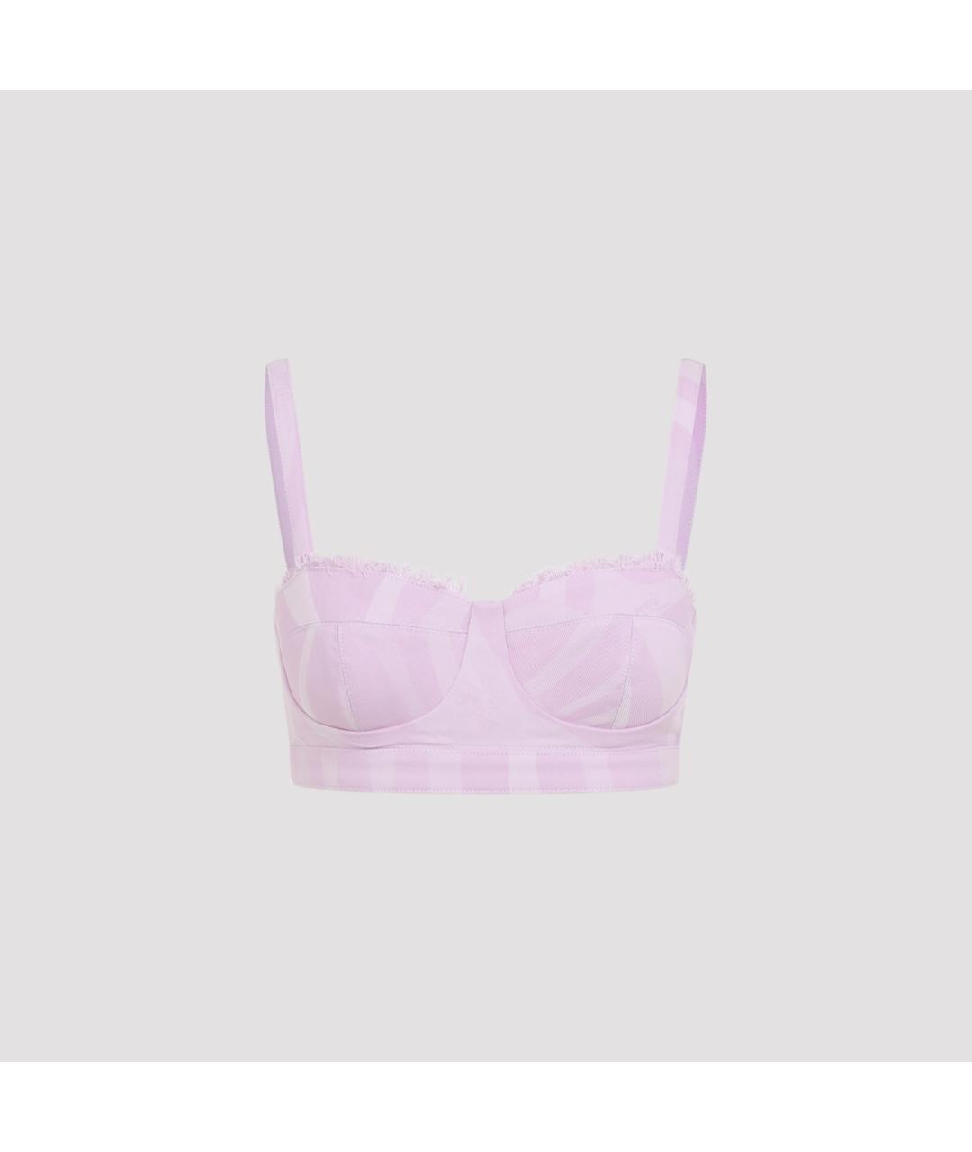 PUCCI Розовый хлопко-эластановый корсет, фото 2