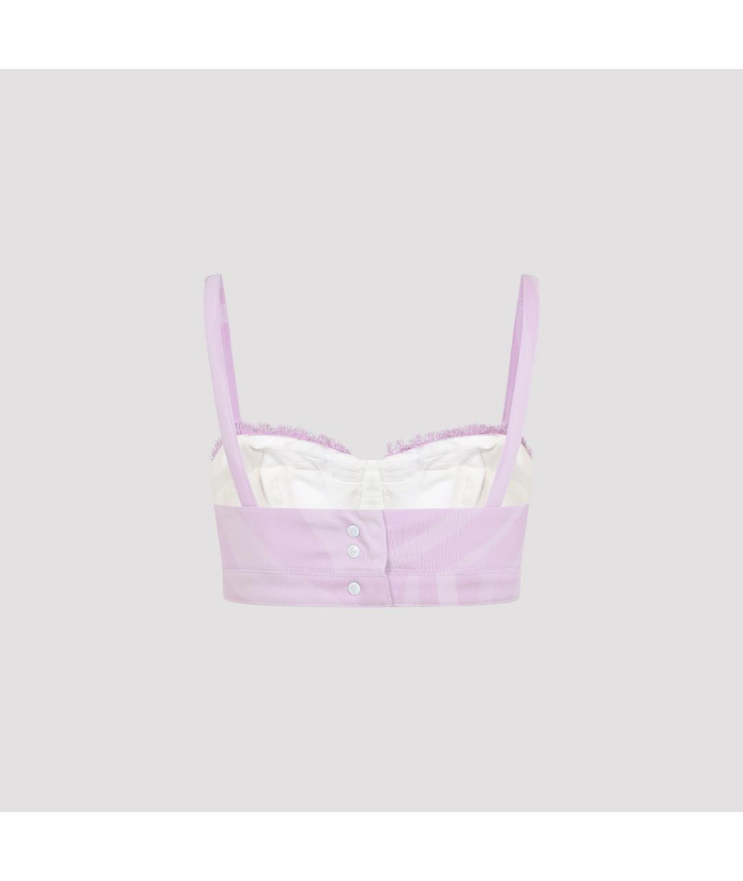 PUCCI Розовый хлопко-эластановый корсет, фото 3