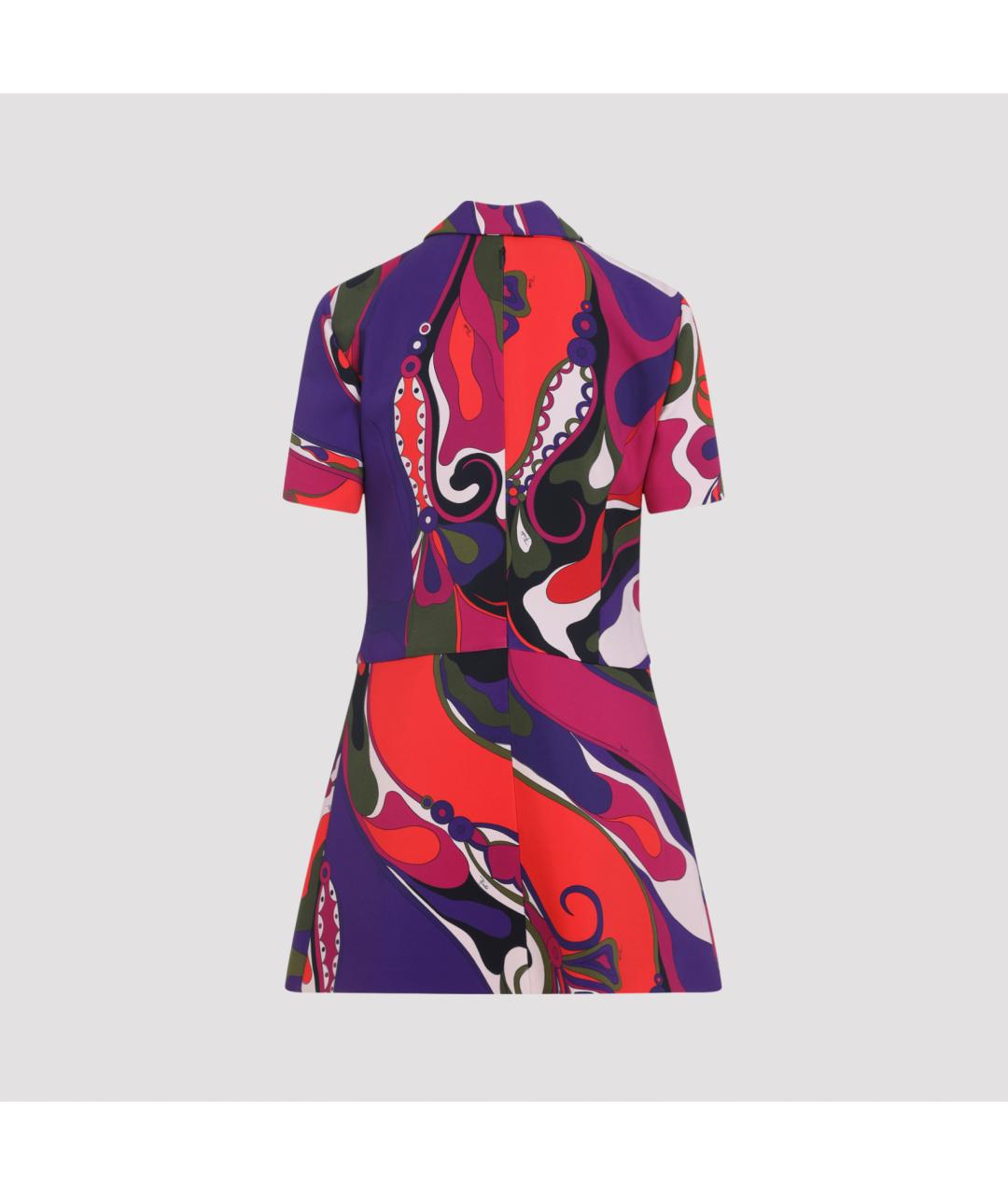 PUCCI Мульти вискозное повседневное платье, фото 2