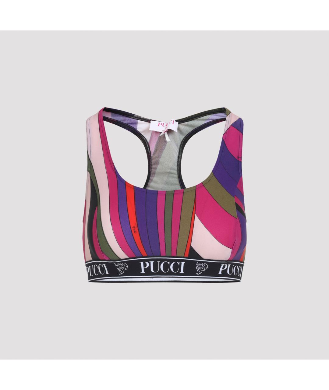 PUCCI Мульти полиамидовая майка, фото 2