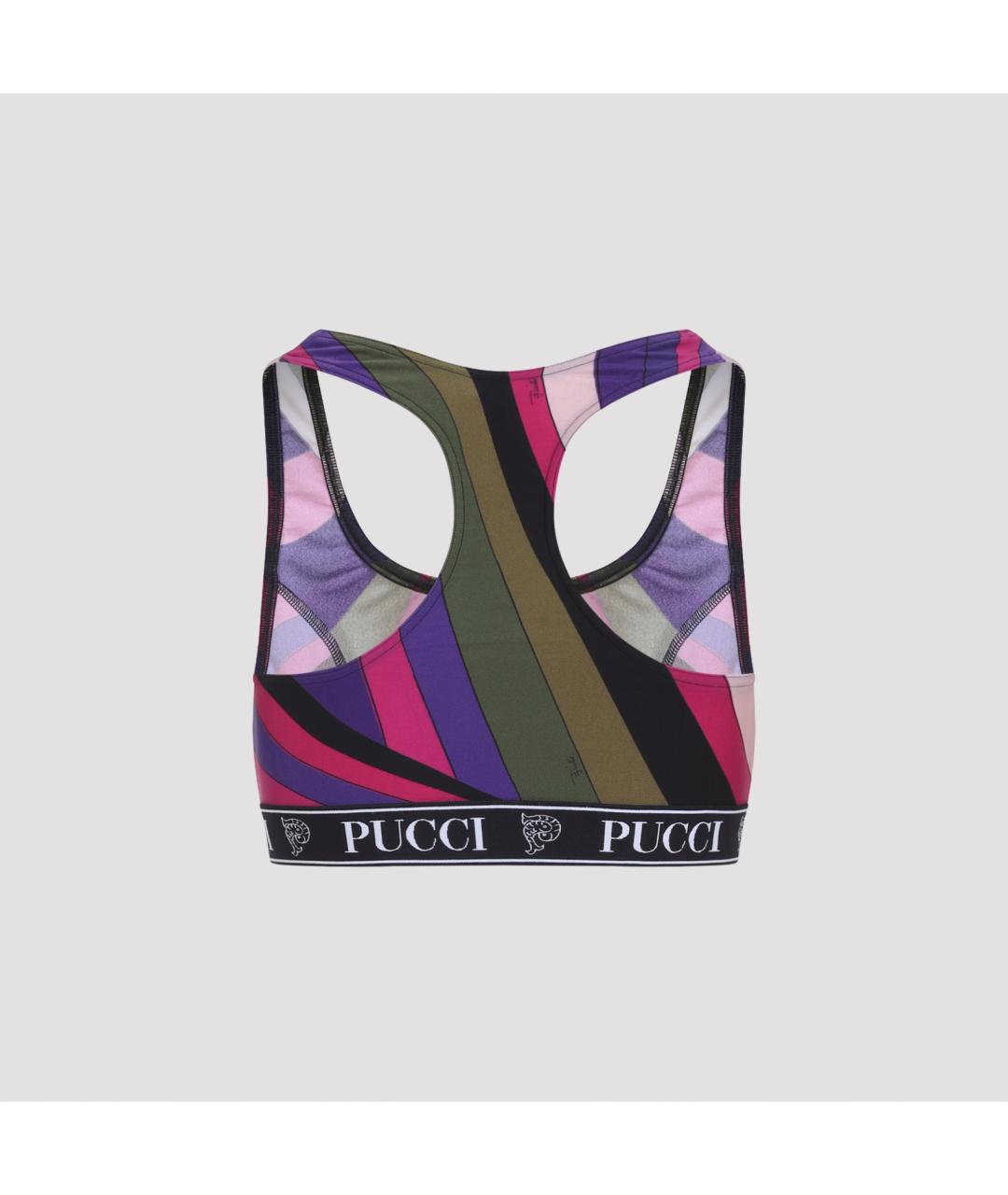 PUCCI Мульти полиамидовая майка, фото 3