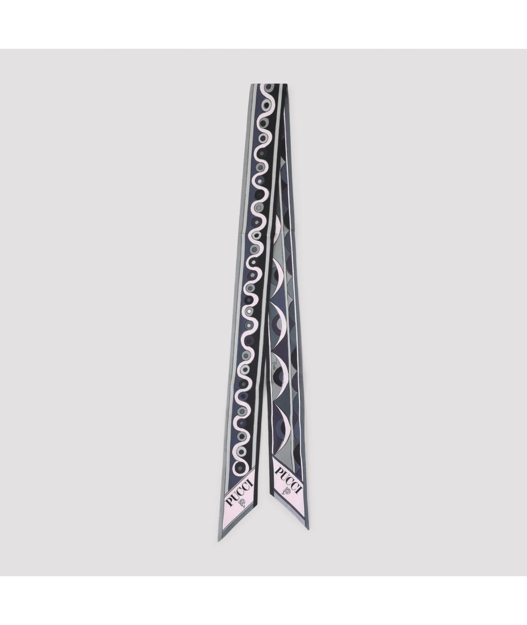 PUCCI Мульти шелковый шарф, фото 3